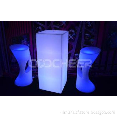 RGBW Wireless Highboy Led Bar Table Disco Bar Club illumina